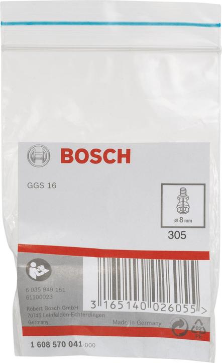 Produktbild Bosch Professional Zubehör Spannzange mit Spannmutter 8mm