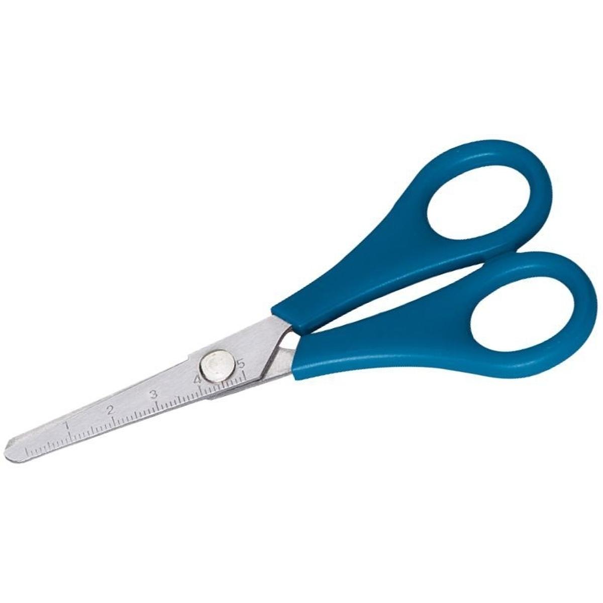 Alco, Schere, Bastel-Schere Edelstahl Griff ABS-Kunststoff rund 135mm gelb (13.50 cm)