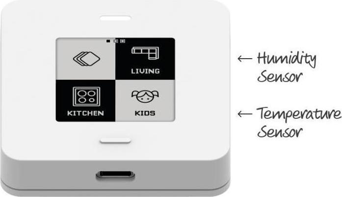 Produktbild myStrom MYSLPQWBM1 - WiFi Button Max mit E-Paper Display
