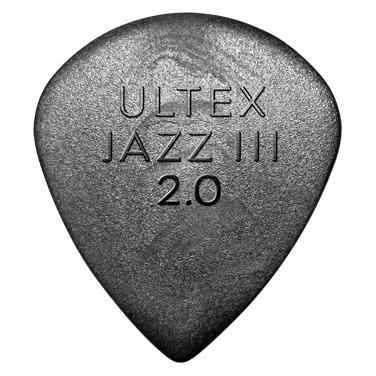 Dunlop Ultex Jazz Iii Pick, 2.00 Mm (2 mm), Gitaar Plectrums