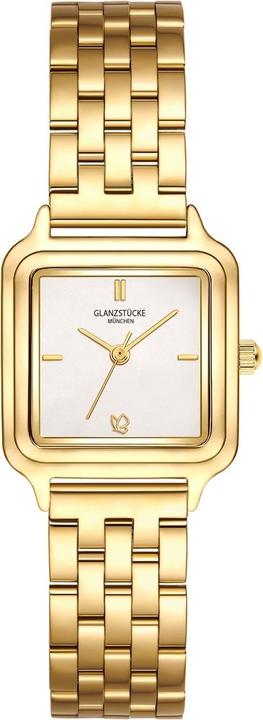 Actual product image Glanzstücke München Damen Quarzuhr gelbgold Edelstahl gelbgold - 38024 (32 mm)