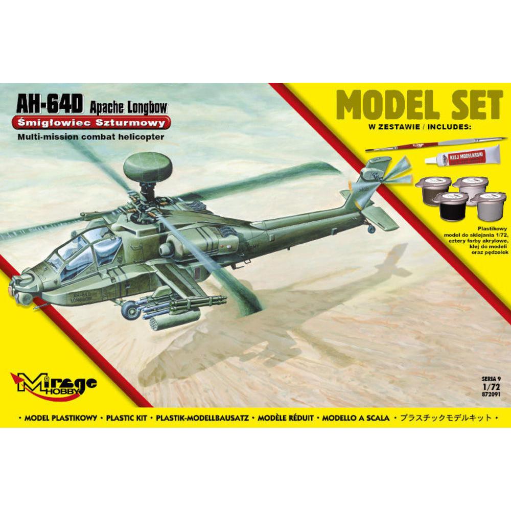 Thumbnail - Mirage AH-64D Apache Lon Gbow-Modell-Set