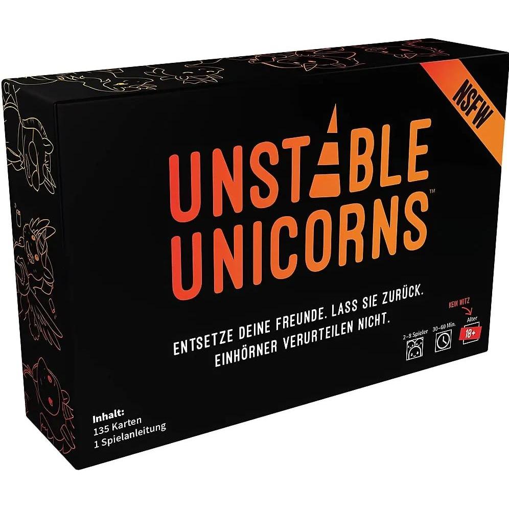Unstable Games Multicolore Unicorni Instabili (Tedesco, 2 - 8 Giocatori)