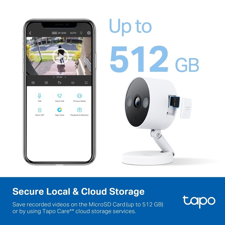 Actual product image TP-Link Tapo C120 (2560 x 1440 Pixels)