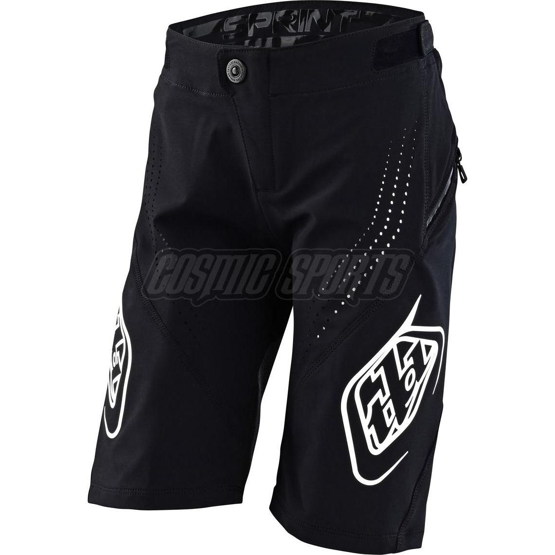 Troy Lee Designs, Jungen, Velohosen, Sprint Shorts (20), Schwarz, 20