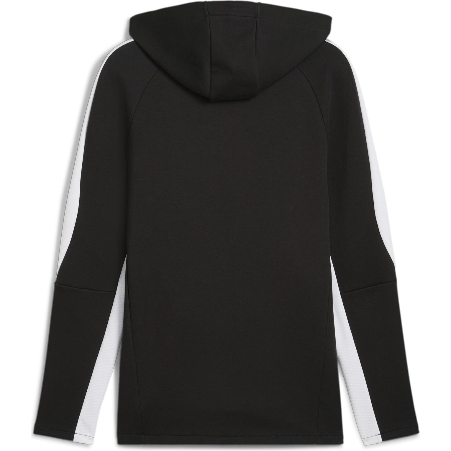 Thumbnail - Puma, Herren, Pullover, teamEVOSTRIPE Hoody, Schwarz, (XL)