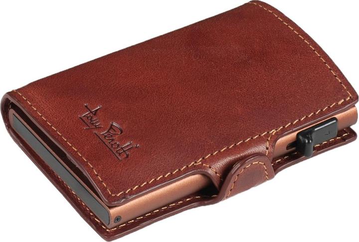Dark brown with brown aluminium housing