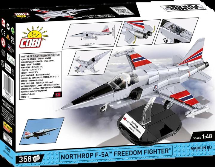 Produktbild Cobi Northrop F-5A Tiger / 358 pcs.