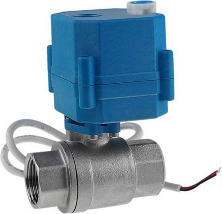 Immagine prodotto ICH Valvole a sfera con attuatori rotativi elettrici Override manuale di emergenza Failsafe 1″ 24V