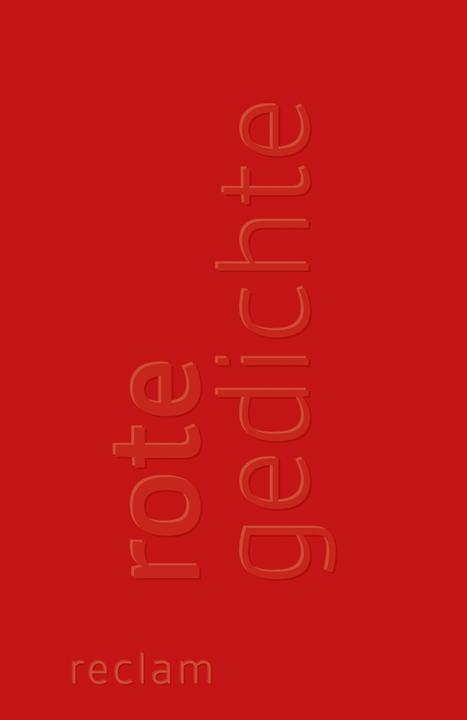 Produktbild Rote Gedichte (Deutsch, Christine Schmidjell, Evelyne Polt-Heinzl, 2012)