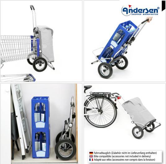 Actual product image Andersen Royal Senta 2.0 shopping trolley