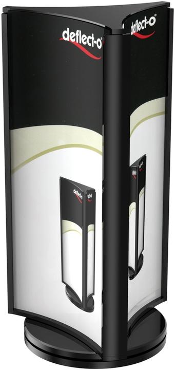 Produktbild Deflecto Tischaufsteller drehbar 3-seitig für Format DINlang (DL)