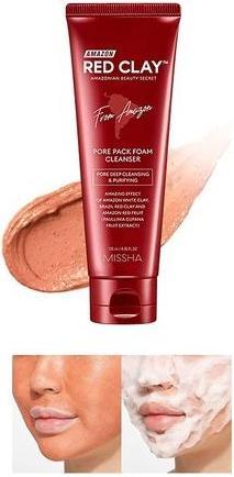 Actual product image Missha Amazon Red Clay™ (Cleansing Foam, 120 ml)