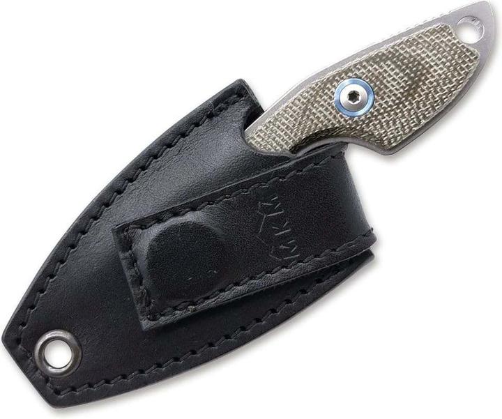 Actual product image MKM Micro 1 Micarta Green (5 cm)