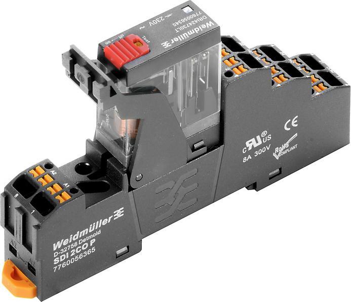 Actual product image Weidmüller Coupling relay 115VAC
