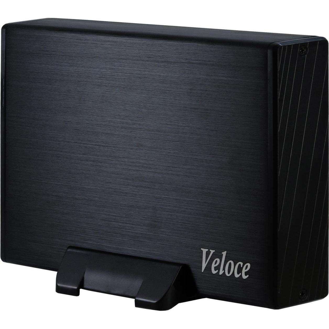 Intertech Inter-Tech Veloce GD-35612 (3.5"), Festplattengehäuse, Schwarz