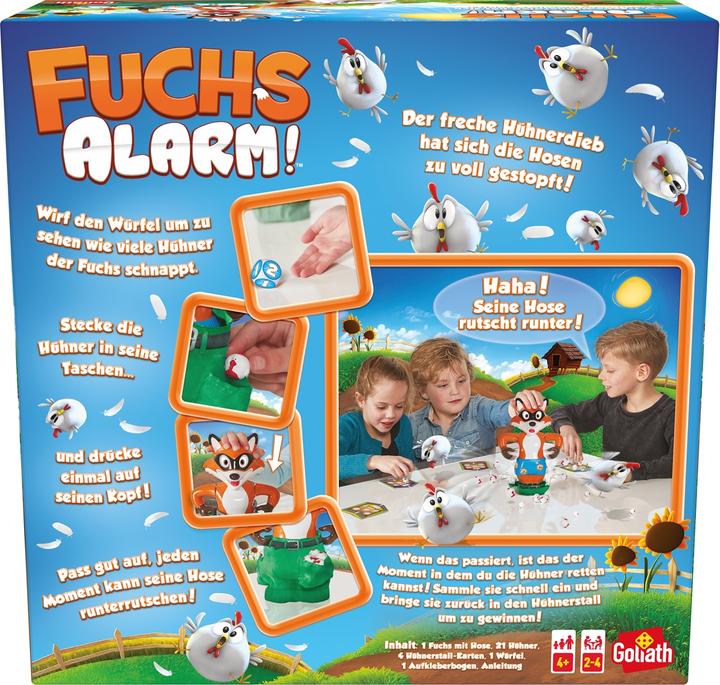 Actual product image Goliath Toys Fuchsalarm, d (2 - 4 Players)