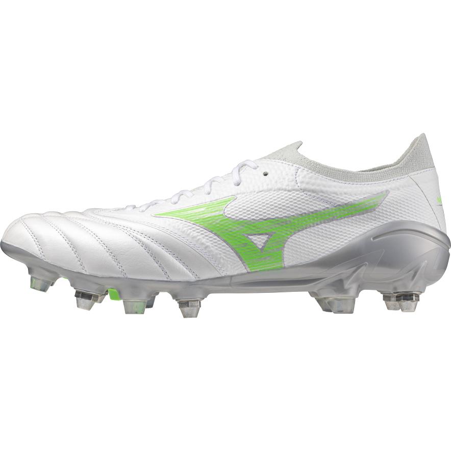 Mizuno, Unisex, Fussballschuhe, Morelia Neo Iv ss Elite Mix (43), Weiss