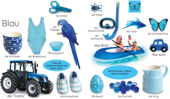 Actual product image First learning. Colours (German)