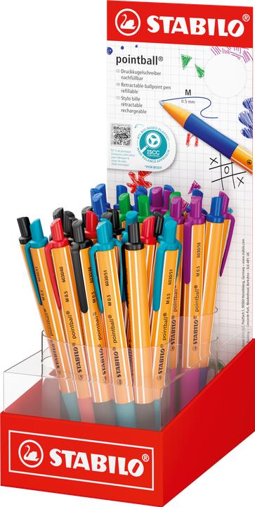 Blau, Grün, Lila, Rot, Schwarz, Türkis