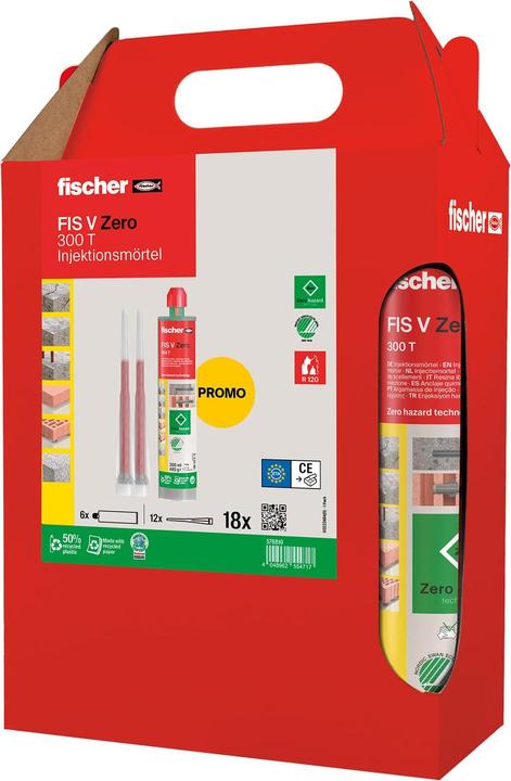 Produktbild Fischer Injekt.mörtel FIS V Zero 300 T (Sixpack)