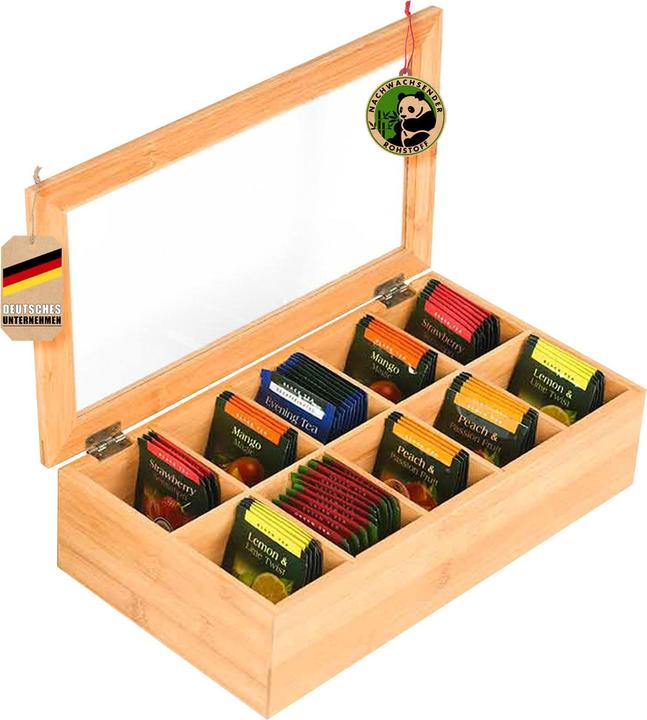 Actual product image Floordirekt Bambus-Teebox (36.70 cm, 1x)