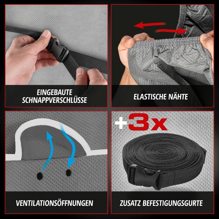 Produktbild Walser PKW Hagelschutzplane Hybrid UV Protect, Hagelschutzgarage Gröe S