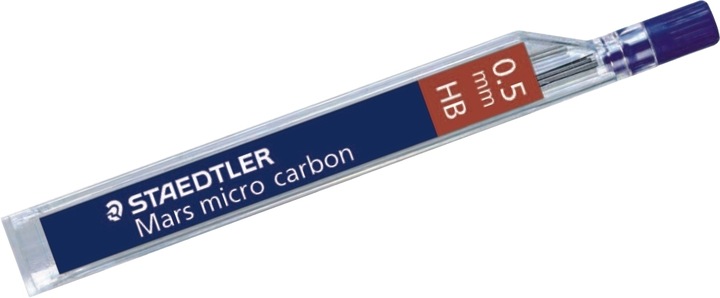 Actual product image Staedtler Mars Micro (Gel mine, Black, 0.50 mm)