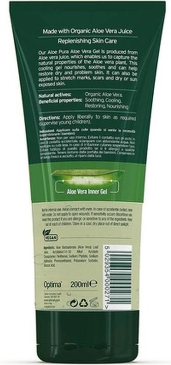 Produktbild Aloe Pura Aloe Vera Gel 200ml (Körperlotion, 200 ml)