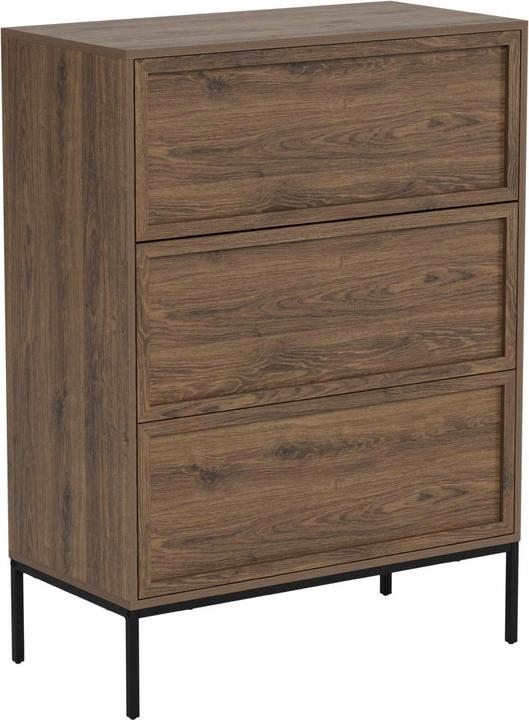 Braun, Grau, Matt Schwarz, Nussbaumfarbig, Rauchige Eiche, Schwarz