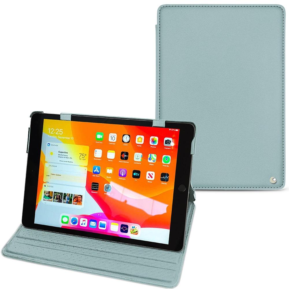 Thumbnail - Noreve Lederschutzhülle horizontal (iPad 10.2 2019), Tablet Hülle, Blau