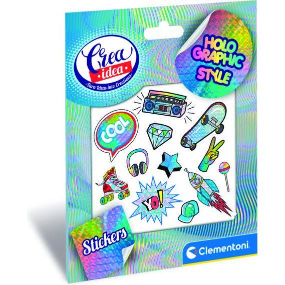 Clementoni, Sticker, Idea! - Stickers Olographic