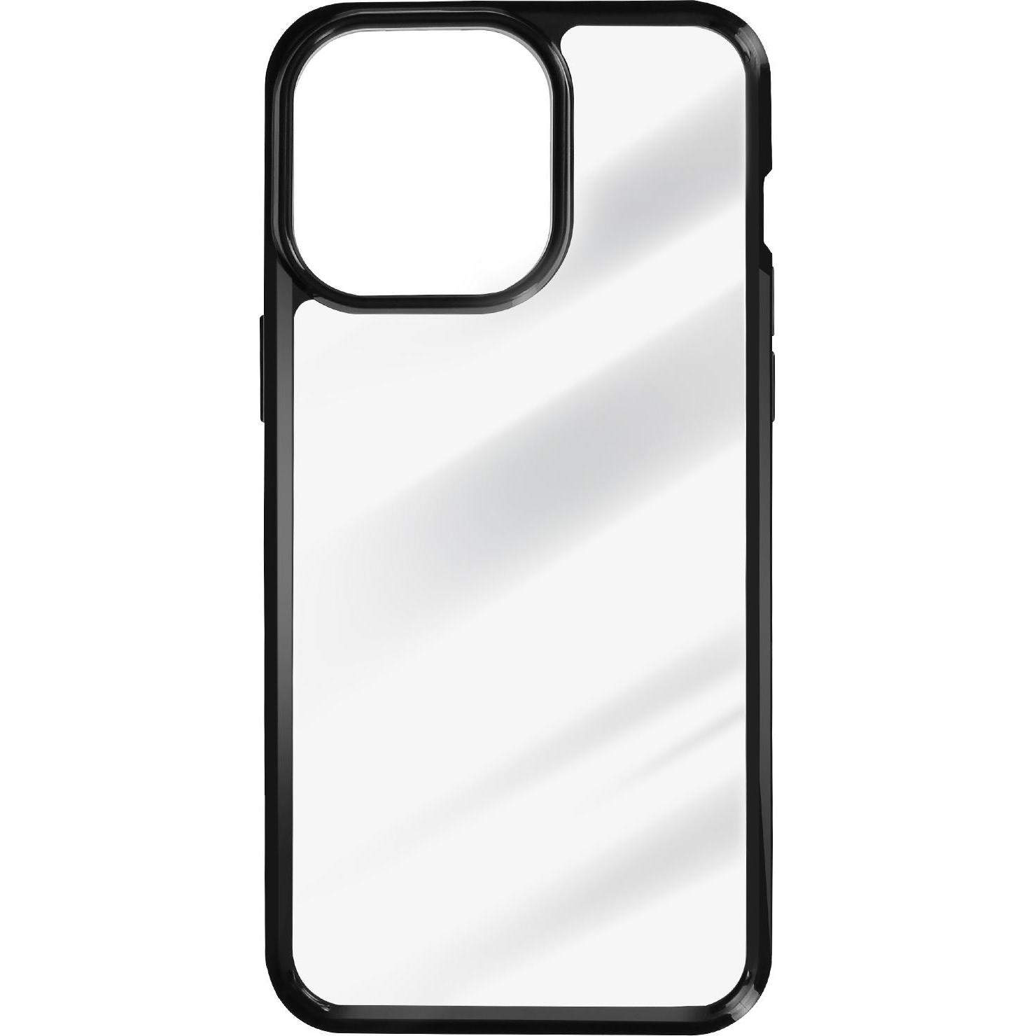 Avizar Schutzhülle mit harter Rückseite Series (Apple iPhone 15 Pro Max), Smartphone Hülle, Transparent