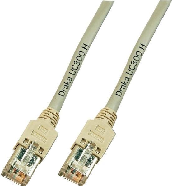 Produktbild Draka Hersteller: EFB Elektronik RJ45 Patchkabel F/UTP, Cat.5e, TM11, UC300, 3m, grau Das in Europa gef... (F/UTP, CAT5e, 3 m)