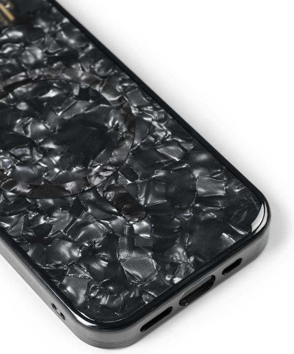 Actual product image iDeal Of Sweden Magsafe Designer Hard-Cover Pearlised Black (Apple iPhone 13, Apple iPhone 14, Apple iPhone 15, Apple iPhone 16e)