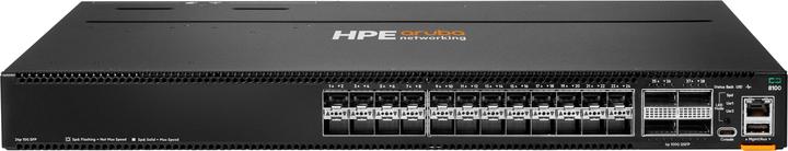 Immagine prodotto Aruba HPE Networking CX 8100 24x10G SFP+ 4x40/100G QSFP28 FB Airflow 3Fan 2AC Pacchetto switch PSU (28 porte)