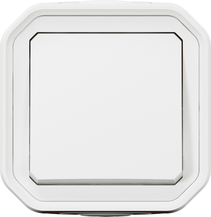 Immagine prodotto Legrand Plexo NEW interruttore intercambiabile 069751L 10 AX clip a innesto (SL) IK 08 ultra bianco