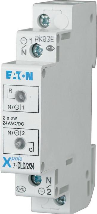 Actual product image Eaton Double light, 24AC/DC, white/white 108897