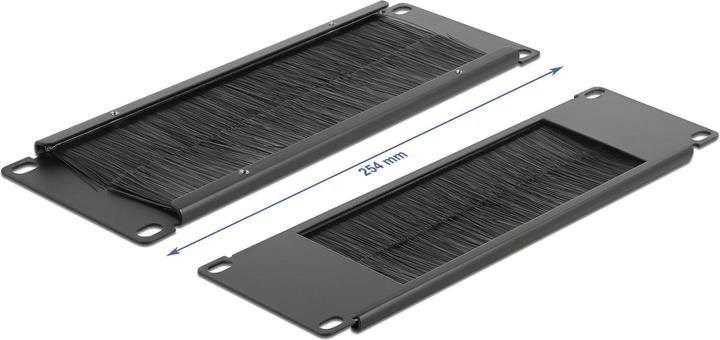 Produktbild Delock 10″ Kabelmanagement Bürstenleiste
