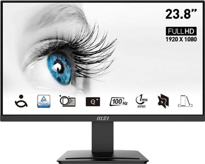 Produktbild GameMax MegaDeal Horizon SET2739 + MSI PRO MP2412 Monitor 60cm (24") (480 GB, 16 GB)