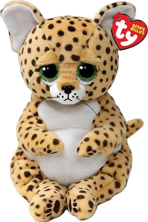 Ty Beanie Babies Bellies Lloyd Leopard Medium (13 cm)