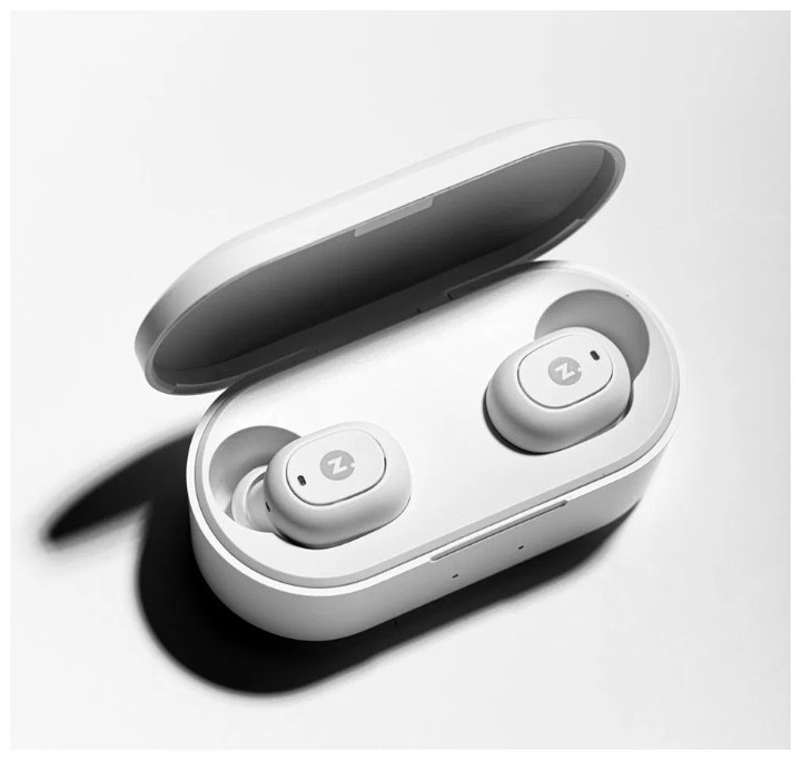 Actual product image Intezze Piko TWS Earphones With Bleutooth 5.0 White