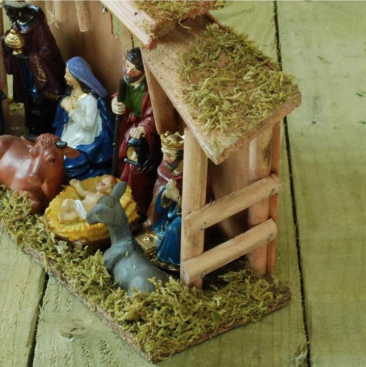 Image du produit BigBuy Weihnachtskrippe Metall