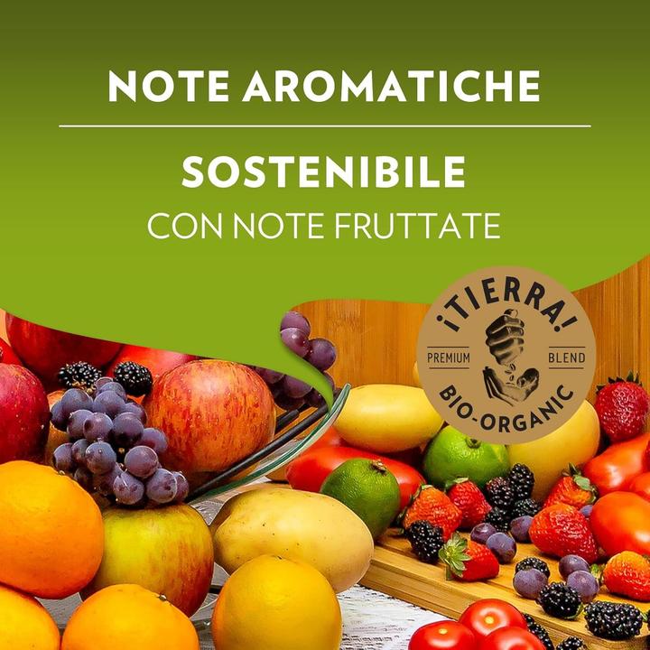 Actual product image Lavazza Tiny Eco Coffee Maker with 64 Sorted Capsules, Recycled Plastic Espresso Machine (Lavazza o modo mio)