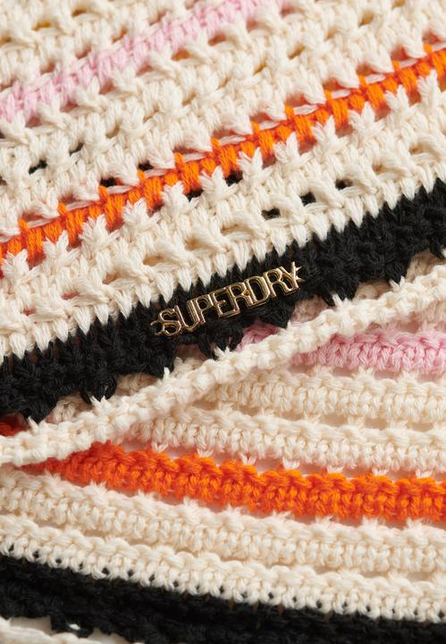 Produktbild Superdry Kurzes Häkeloberteil mit Nackenträger (10XL)