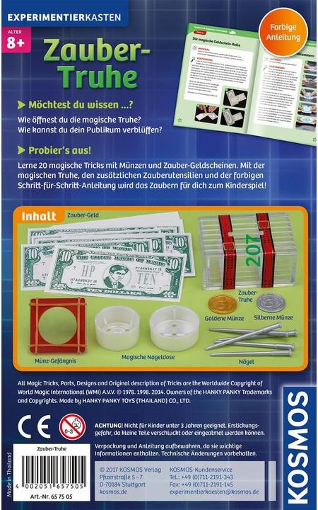Actual product image Kosmos Bring along magic chest