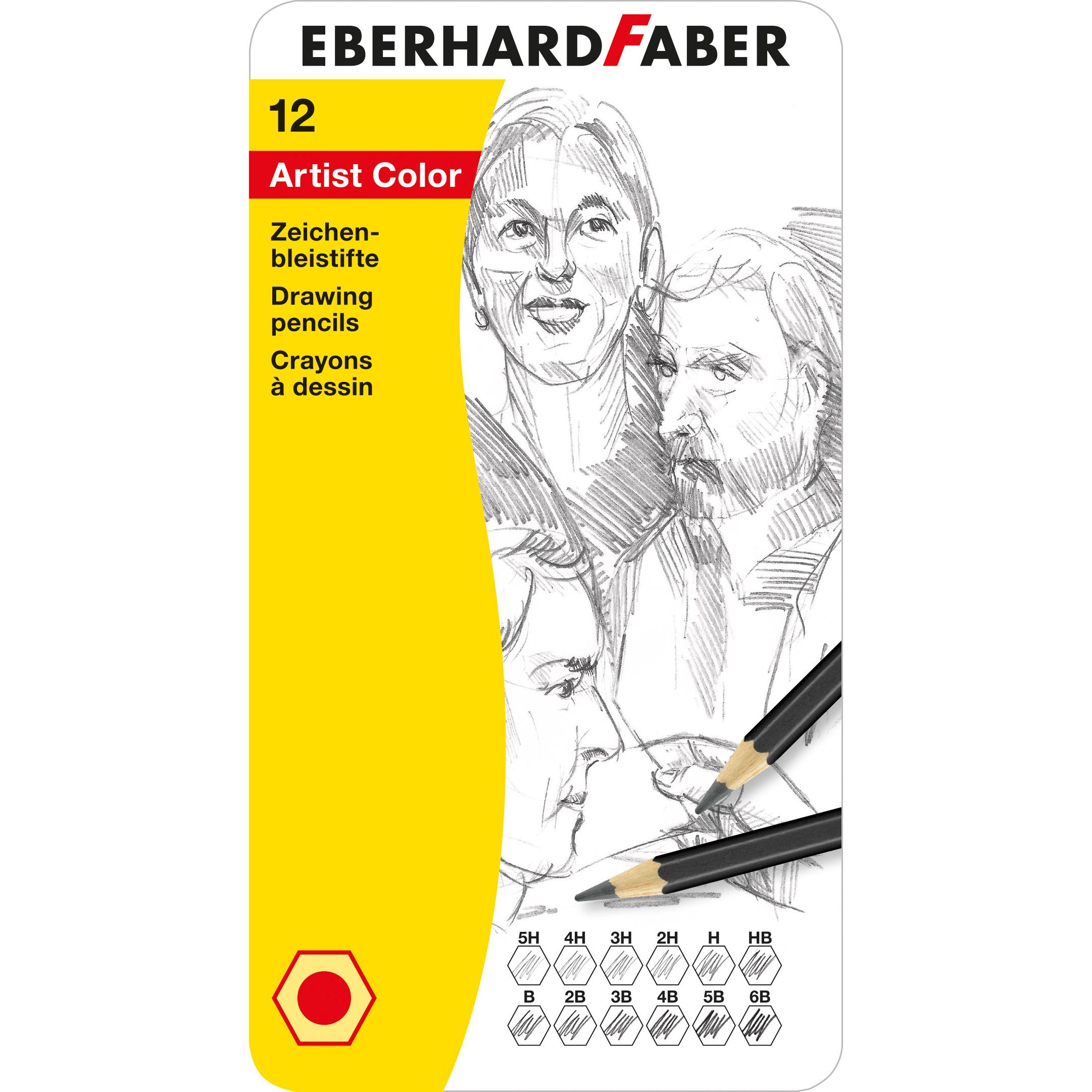Thumbnail - EberhardFaber, Bleistift, Bleistift Artist Color 12-teilig (6B, 12 x)