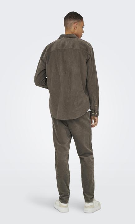 Immagine prodotto Only & Sons Onsalp Rlx 2pkt Washd Cord Ls Shirt Noos (S)