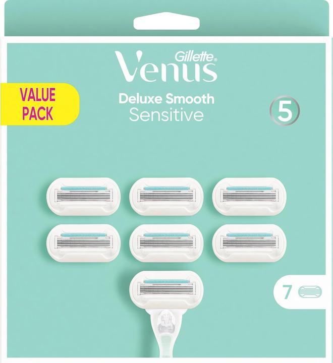 Konjac Sponge Rakblad Extra Smooth Sensitive 7st (1 x)