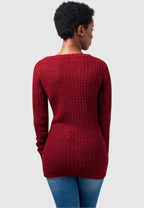 Actual product image Urban Classics Ladies Long Wideneck Sweater (XL)